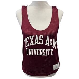 The League Texas A&M Unisex Reversible Mesh Jersey Tank Size Small